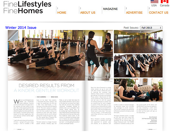 Fine Lifestyles Cleveland       Fall 2013  http://tinyurl.com/knvju98